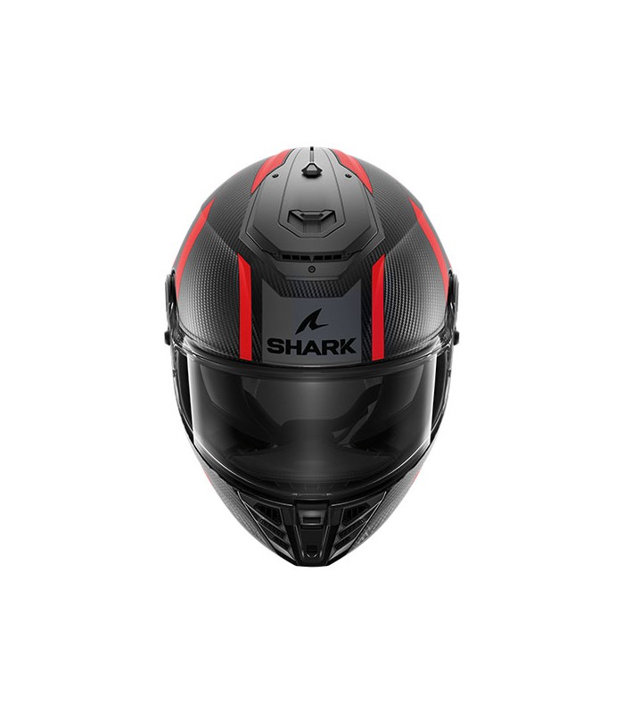 casque intégral shark spartan RS carbon noir rouge - degriffbike.ch