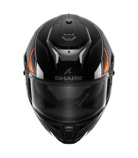 casque intégral shark spartan RS Fibre Byhron noir orange - degriffbike.ch