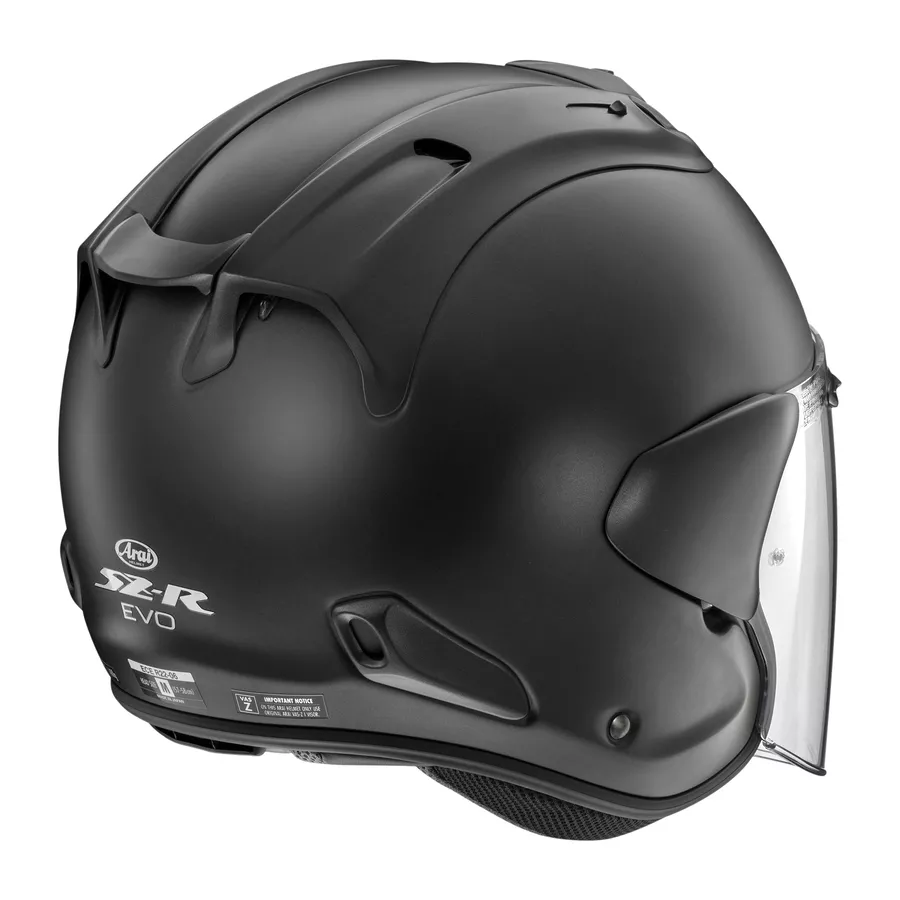 Arai SZ-R Evo (ECE22-06) jethelm - mattschwarz - degriffbike.ch