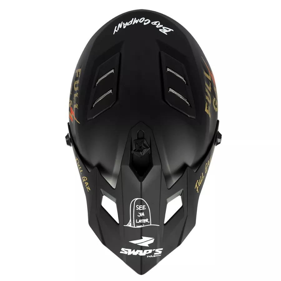SWAPS S886 ROCK'IT Offroad-Helm für Kinder (ECE R22-06) - FullGaz