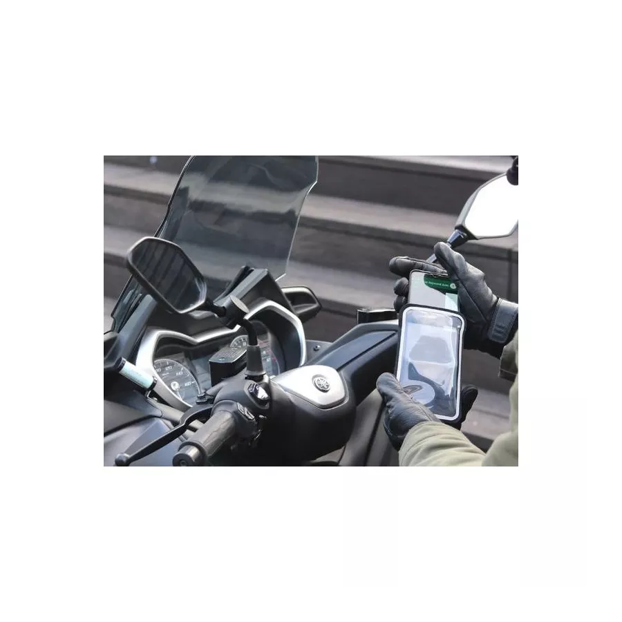 Support téléphone mobile Shapeheart Retroviseur (8-20MM)