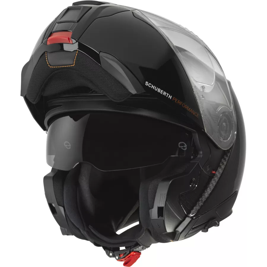 SCHUBERTH C5 CARBON Modularhelm (ECE22-06) - Schwarz glänzend