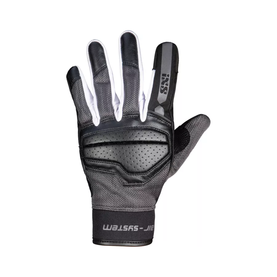 Gants femme IXS CLASSIC EVO-AIR - Noir-Gris- Blanc