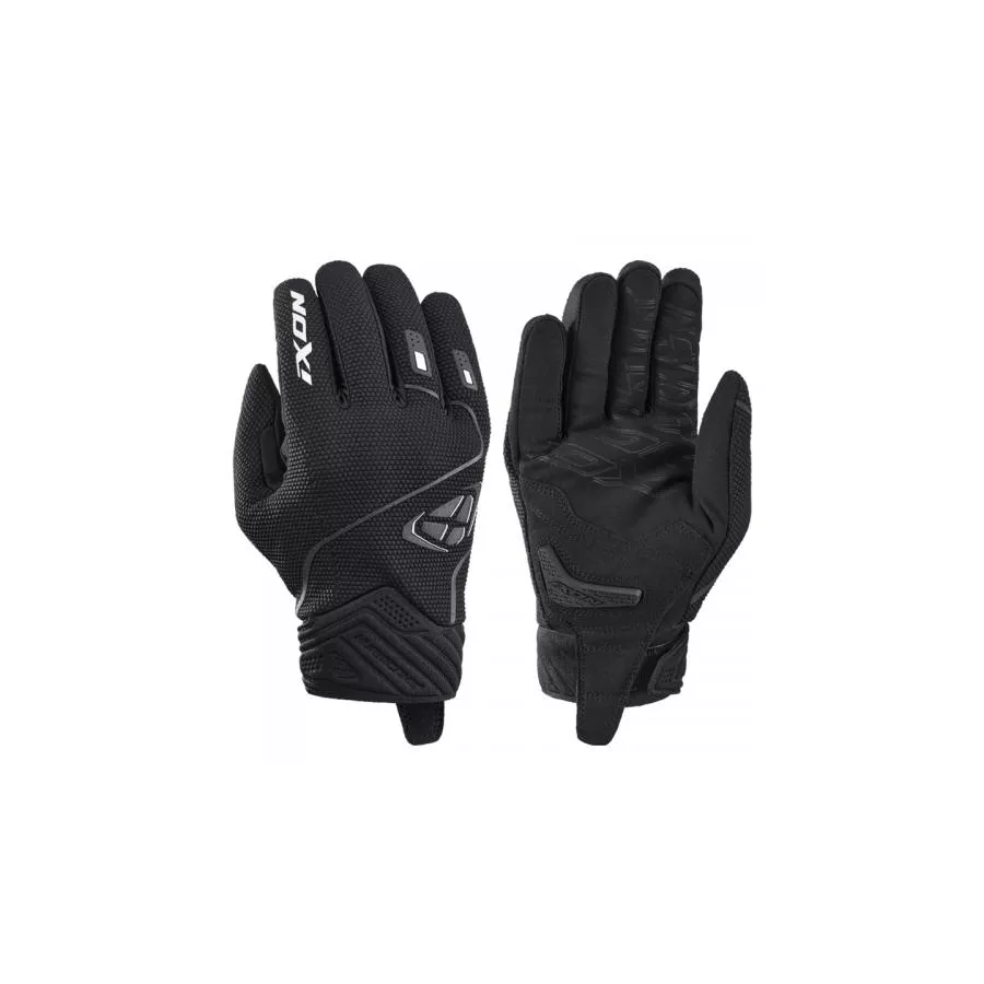 Gants Ixon Hurricane 2 noir blanc - degriffbike.ch