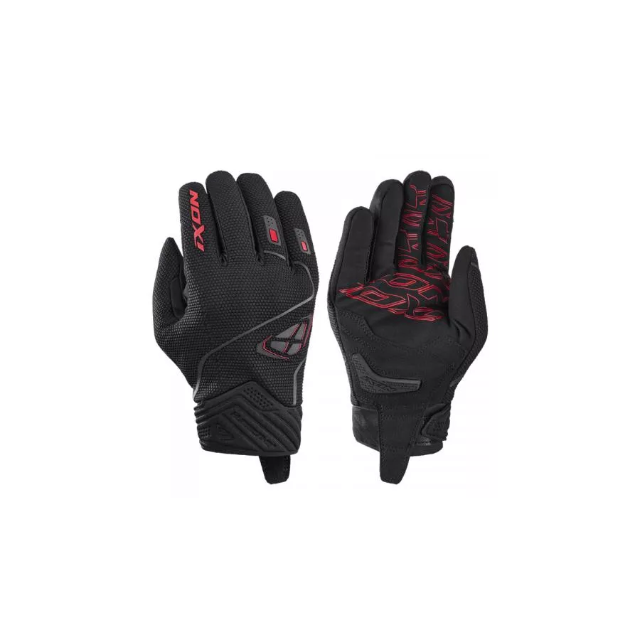IXON HURRICANE 2 Handschuhe - Schwarz-Rot