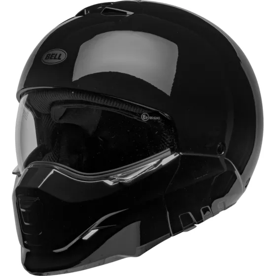 nouveau casque modulable bell broozer ECE22-06 noir brillant - degriffbike.ch