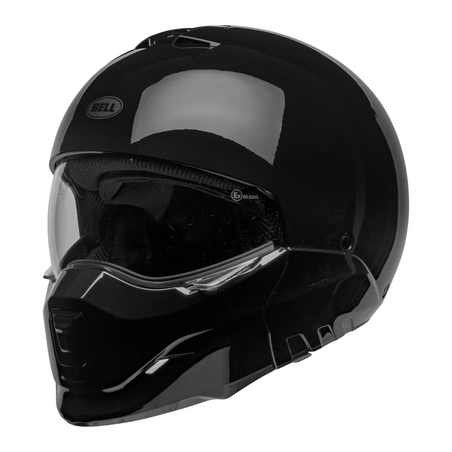 nouveau casque modulable bell broozer ECE22-06 noir brillant - degriffbike.ch
