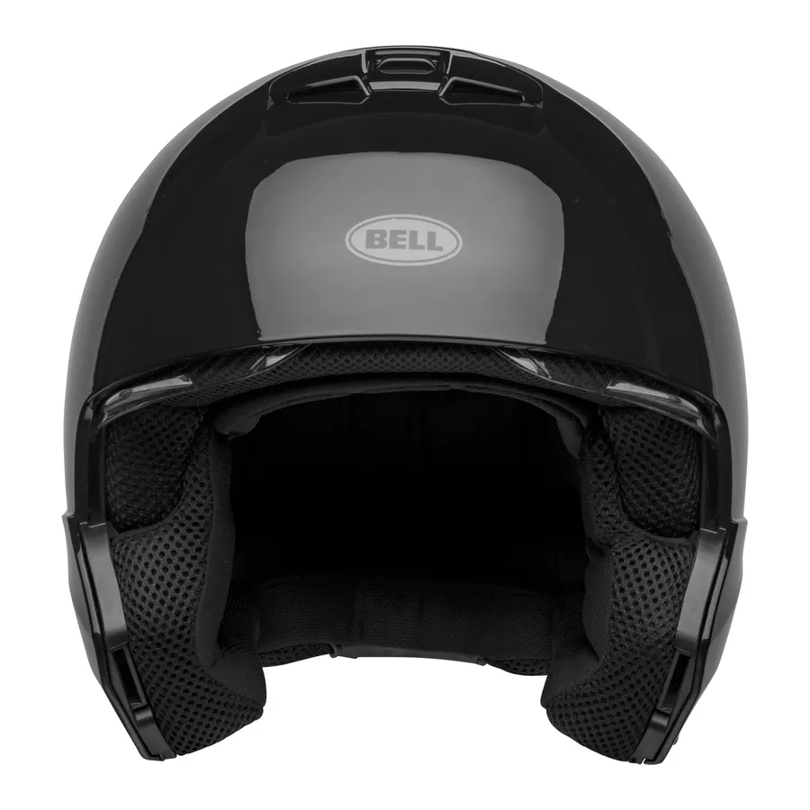 BELL BROOZER Transformierbarer Helm (ECE22-06) Glänzend Schwarz