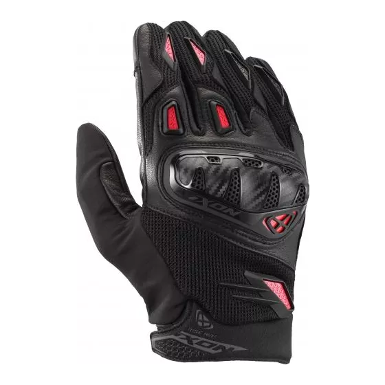 Ixon rise air 2 handschuhe - schwarz-Rot