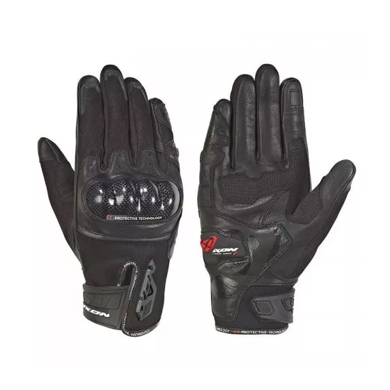 Gants Ixon RS Rise Air noir - degriffbike.ch