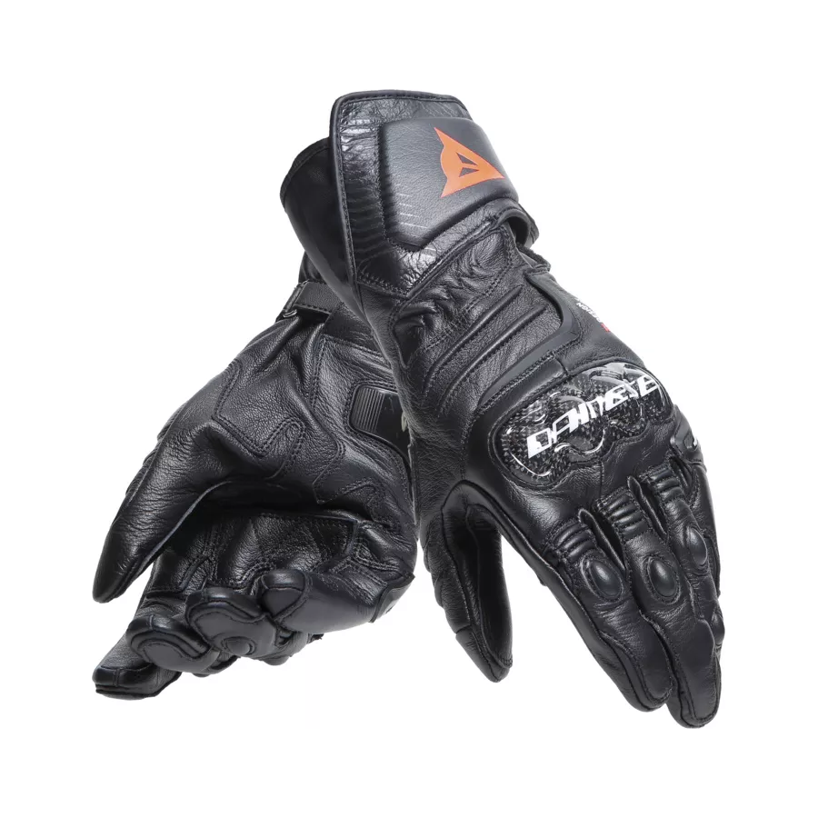 Gants cuir dainese carbon 4 long noir - degriffbike.ch