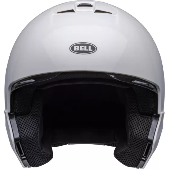 Bell Broozer Transformierbarer Helm (ECE22-06) Glänzend Weiß