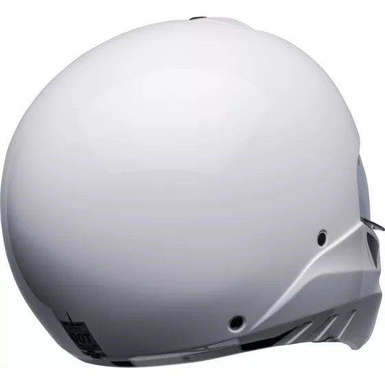 Bell Broozer Transformierbarer Helm (ECE22-06) Glänzend Weiß