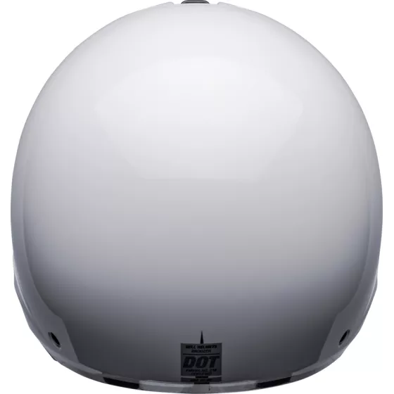 Bell Broozer Transformierbarer Helm (ECE22-06) Glänzend Weiß