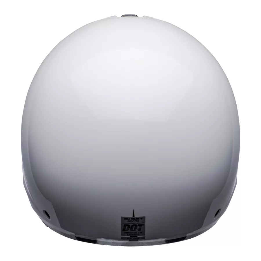 nouveau casque modulable bell broozer ECE22-06 blanc brillant - degriffbike.ch