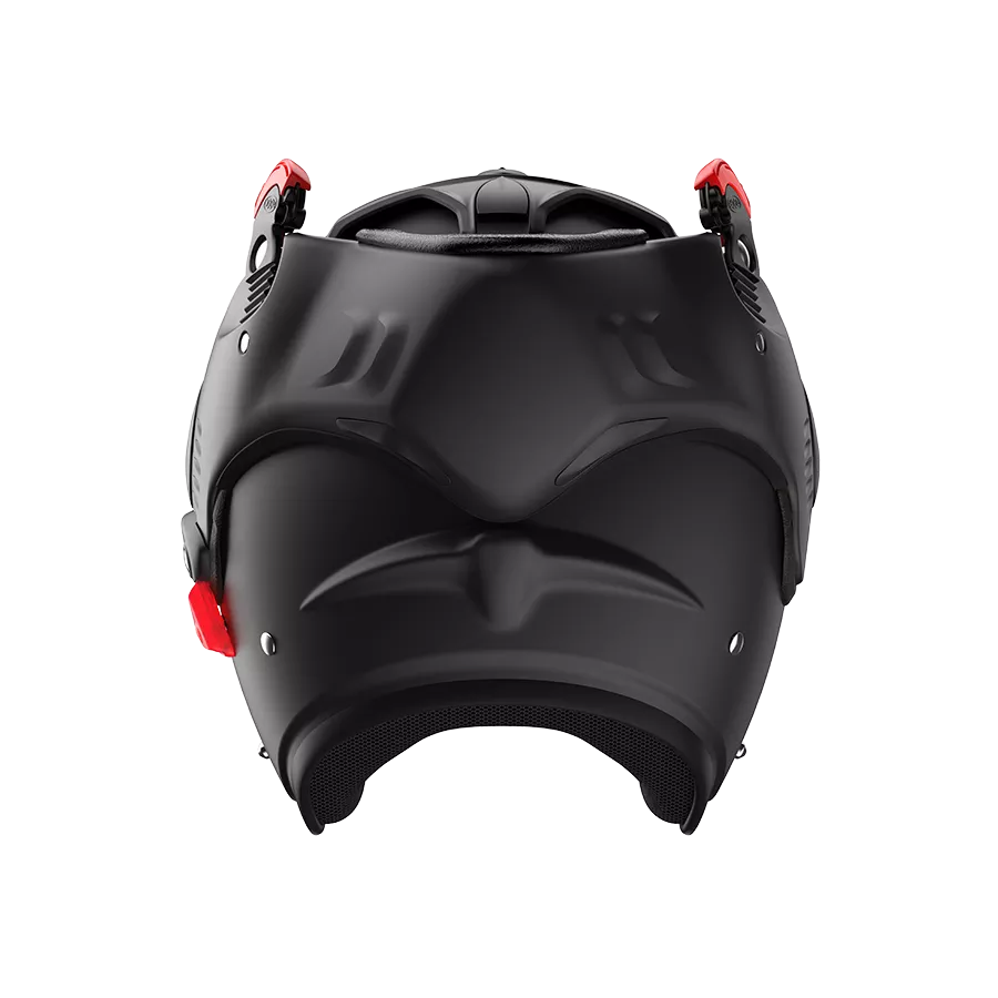 casque modulable roof boxer alpha (ece 22-06) noir mat - degriffbike.ch