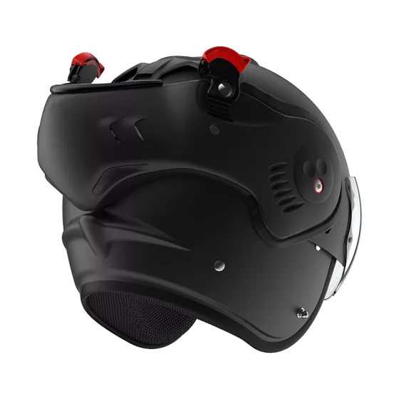 casque modulable roof boxer alpha (ece 22-06) noir mat - degriffbike.ch