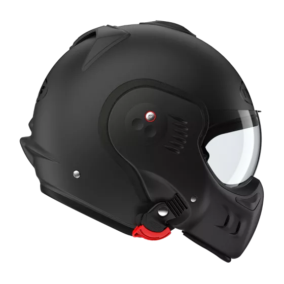casque modulable roof boxer alpha (ece 22-06) noir mat - degriffbike.ch