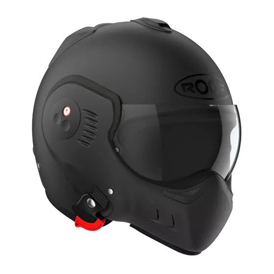 casque modulable roof boxer alpha (ece 22-06) noir mat - degriffbike.ch