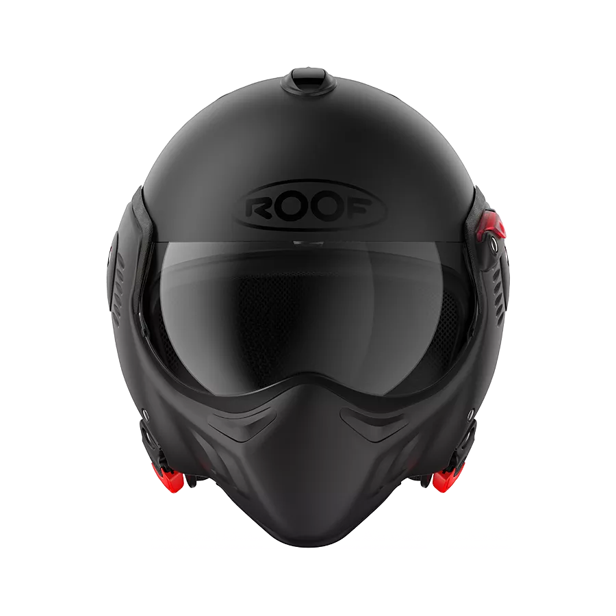 casque modulable roof boxer alpha (ece 22-06) noir mat - degriffbike.ch