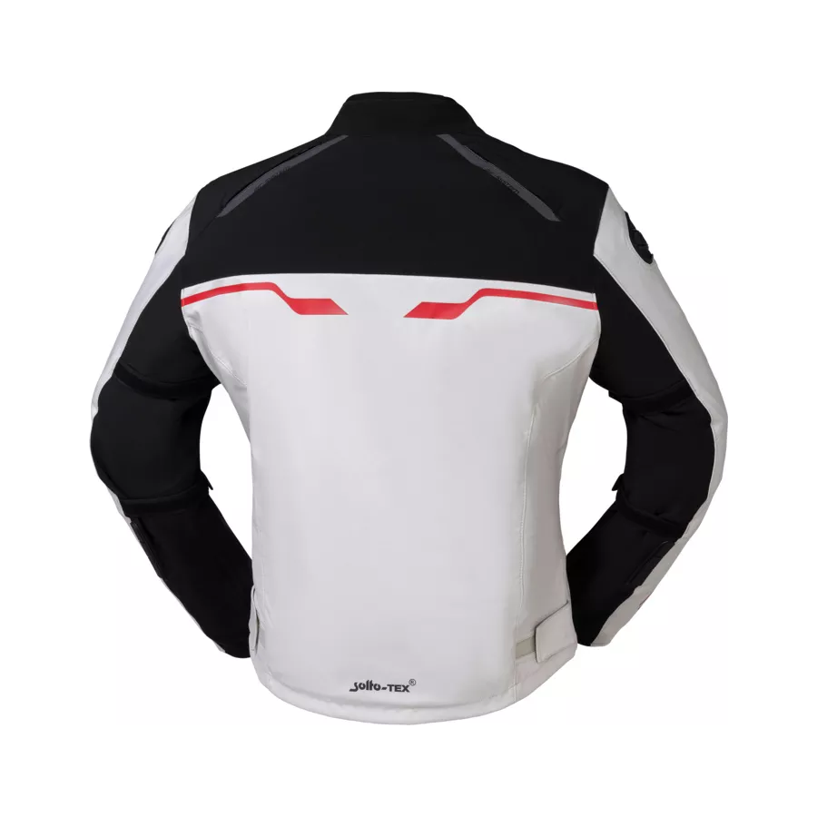 IXS Hexalon-ST Sportjacke - Weiß-Schwarz-Rot