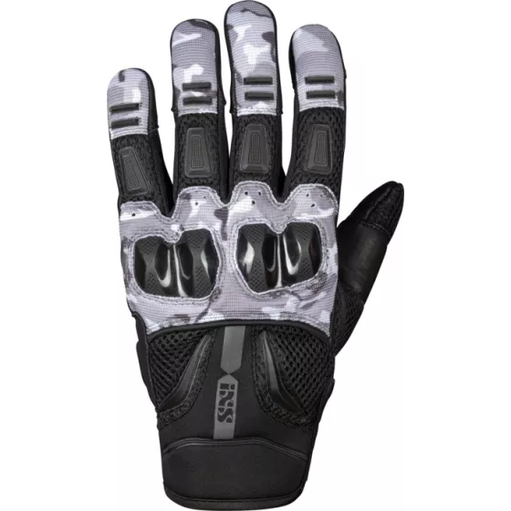 IXS TOUR MATADOR-AIR 2.0 Handschuhe - Schwarz-Grau Camo