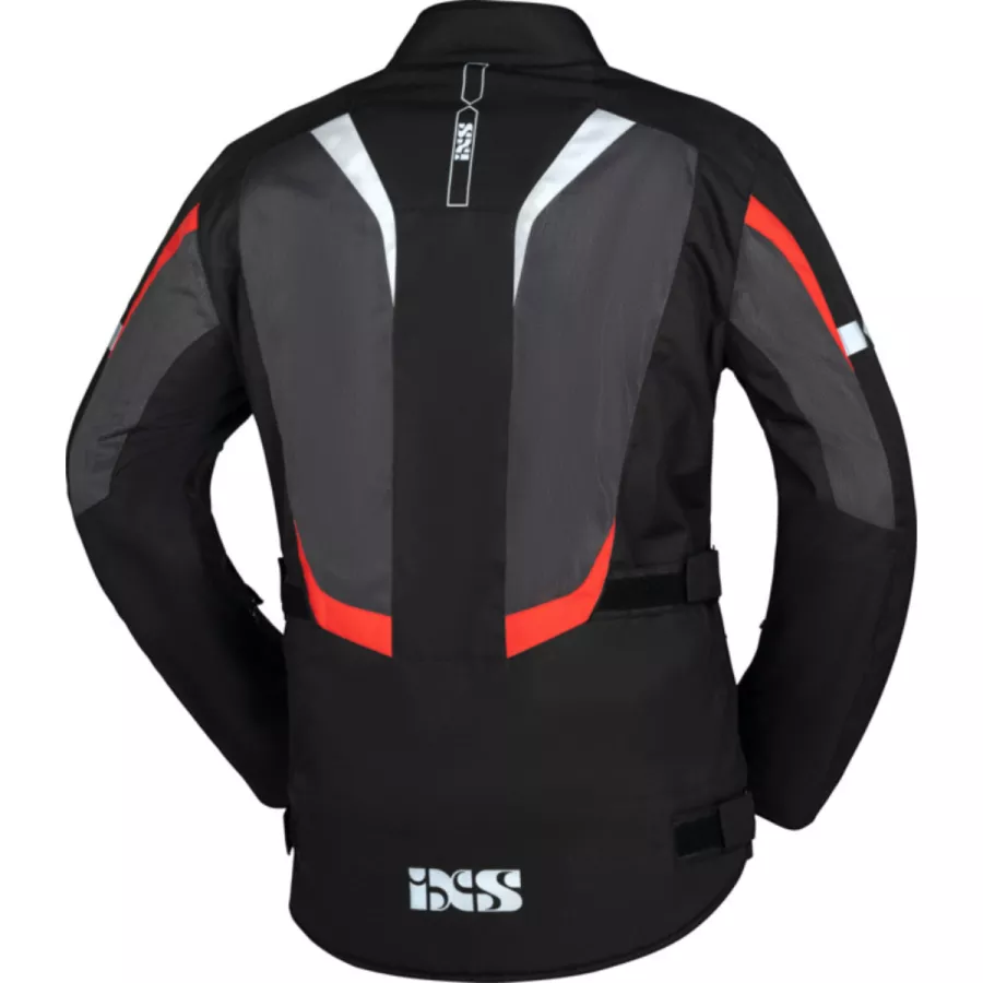 Veste Ixs tour gerona-air 1.0 - noir-gris-rouge - degriffbike.ch