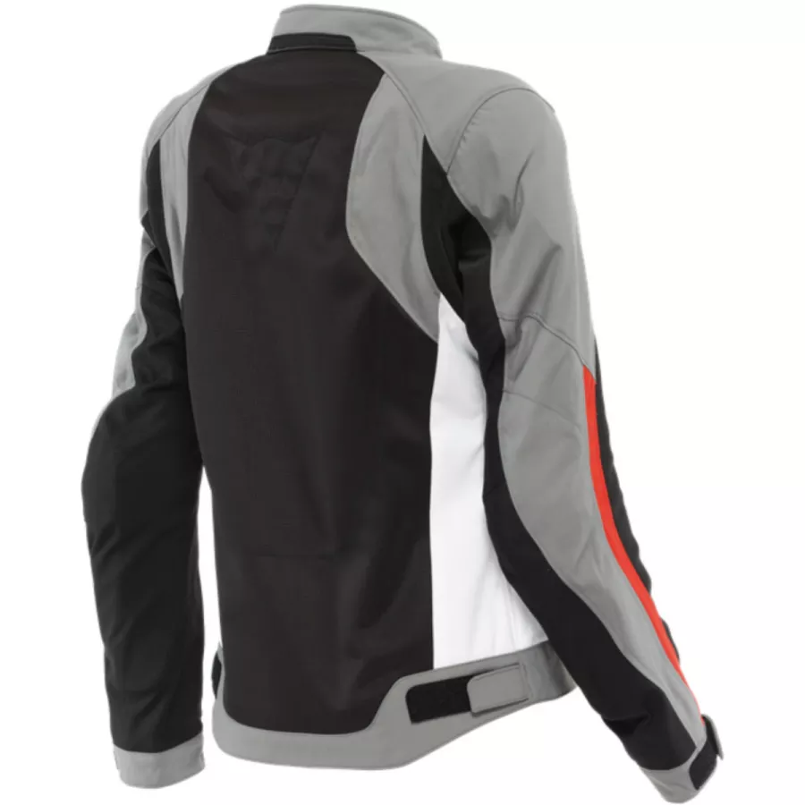 DAINESE HYDRAFLUX 2 AIR D-DRY Damenjacke - Schwarz-Grau-Rot