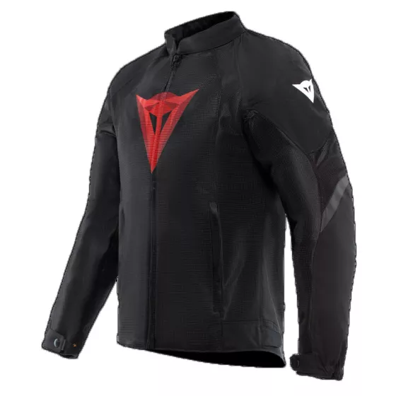 Jacke DAINESE HEROSPHERE TEX - Schwarz-Rot-Weiß