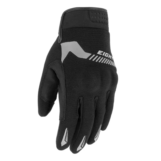 EIGHT FIRST GAN001 Handschuhe - Schwarz-Grau