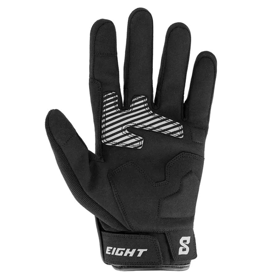Eight First GAN001 Handschuhe - Schwarz-Rot