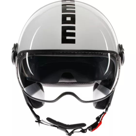 Momodesign FGTR Evo (ECE22-06) Jethelm - Weiß-Schwarz
