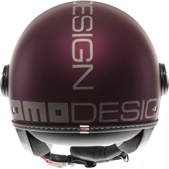 MOMODESIGN FGTR Evo (ECE22-06) Jethelm - Dunkelrot-Silber