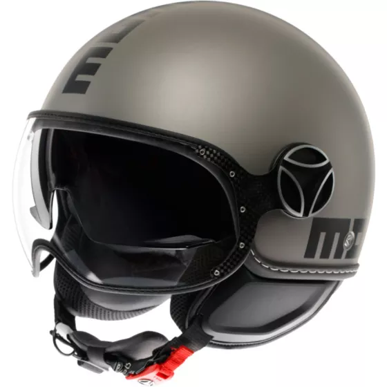 Casque jet MOMODESIGN FGTR Evo (ECE22-06) - Noir
