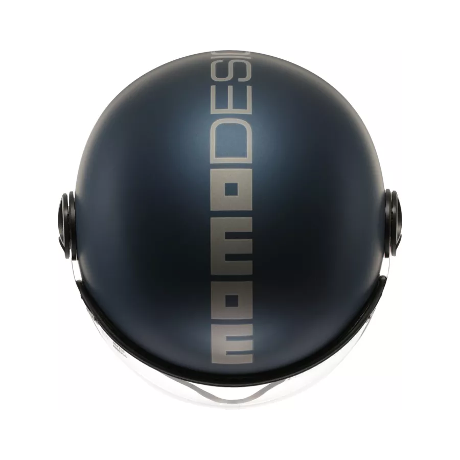 MOMODESIGN FGTR Evo (ECE22-06) Jethelm - Mattblau - Silber