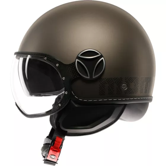 Momodesign FGTR Evo Jethelm (ECE22-06) - Mattbronze-Grau