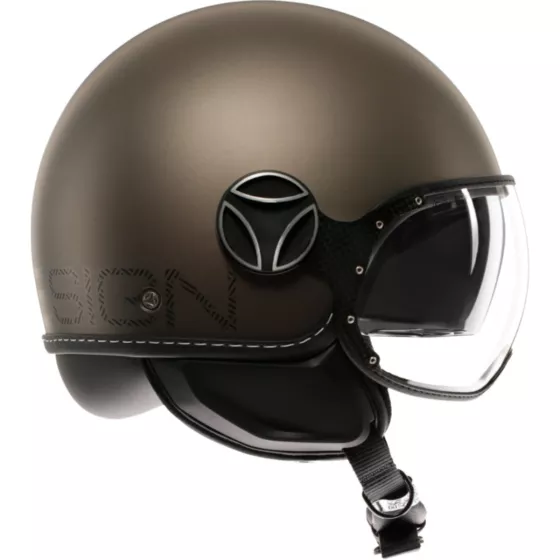 Momodesign FGTR Evo Jethelm (ECE22-06) - Mattbronze-Grau