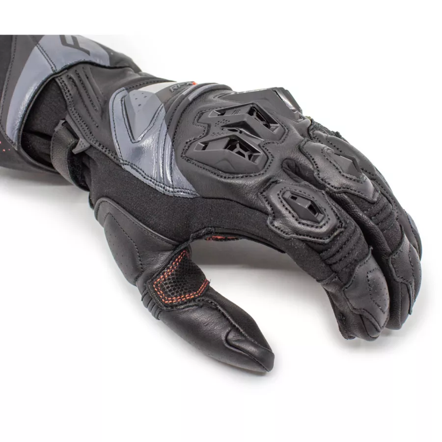 Gants racing Five RFX1 Evo - Noir-Gris foncé