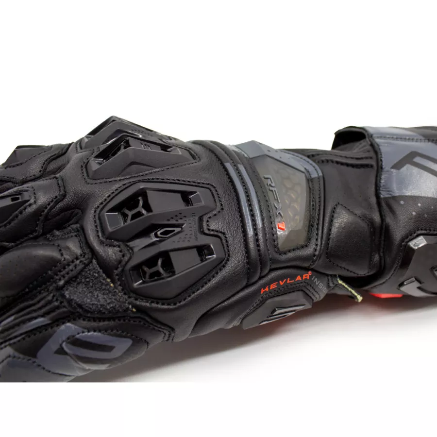Gants racing Five RFX1 Evo - Noir-Gris foncé