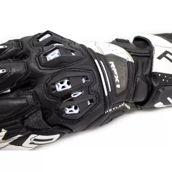 Gants racing femme Five RFX1 Evo - Noir-Blanc
