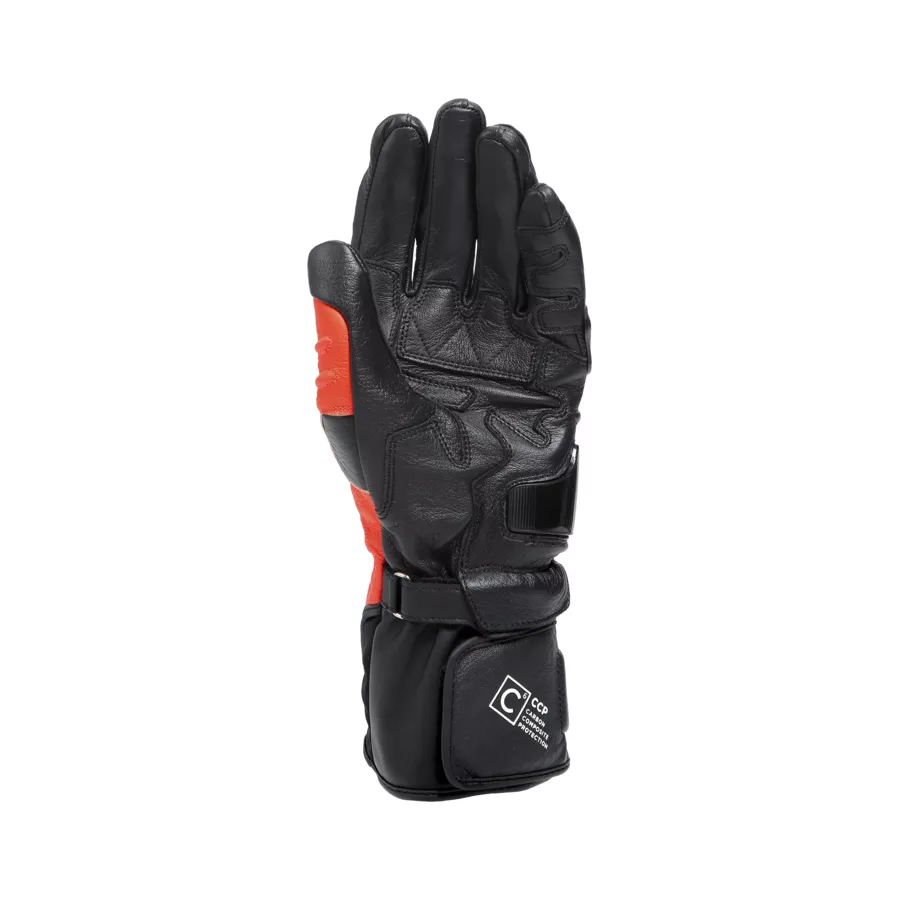 Gants cuir dainese carbon 4 long noir - degriffbike.ch