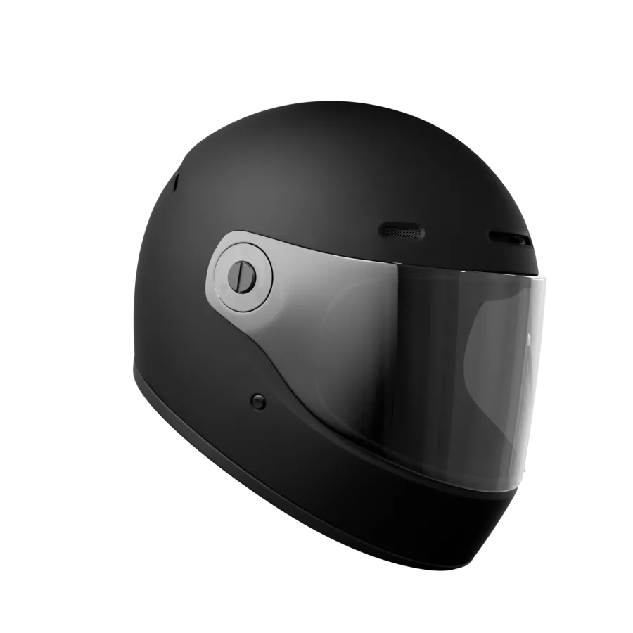 JOHN DOE JD/ONE FROZEN Integralhelm (ECE 22-06) - Schwarz