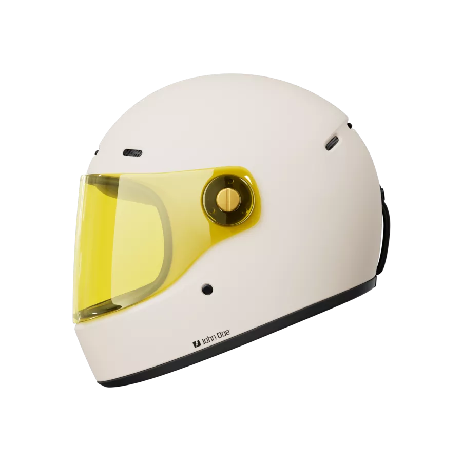 John Doe JD/One Frozen Integralhelm für Motorradfahrer - degriffbike.ch