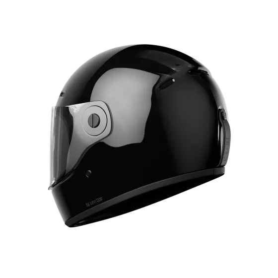 JOHN DOE JD/ONE Integralhelm (ECE 22-06) - Schwarz glänzend