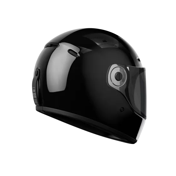 JOHN DOE JD/ONE Integralhelm (ECE 22-06) - Schwarz glänzend