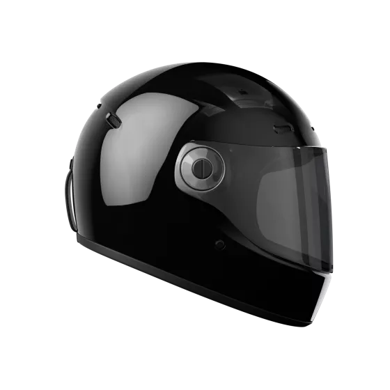 JOHN DOE JD/ONE Integralhelm (ECE 22-06) - Schwarz glänzend