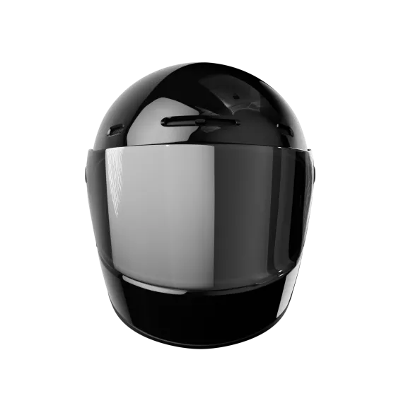 JOHN DOE JD/ONE Integralhelm (ECE 22-06) - Schwarz glänzend