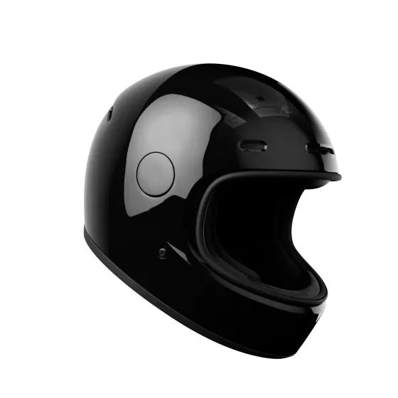 JOHN DOE JD/ONE Integralhelm (ECE 22-06) - Schwarz glänzend