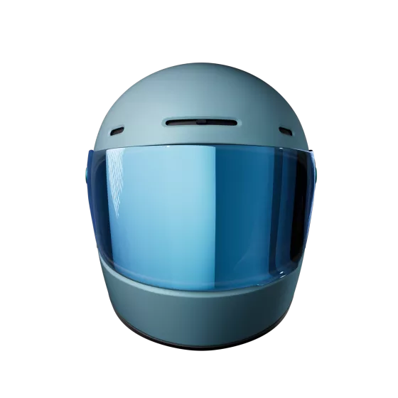 JOHN DOE JD/ONE FROZEN Integralhelm (ECE 22-06) - Metallic Blau