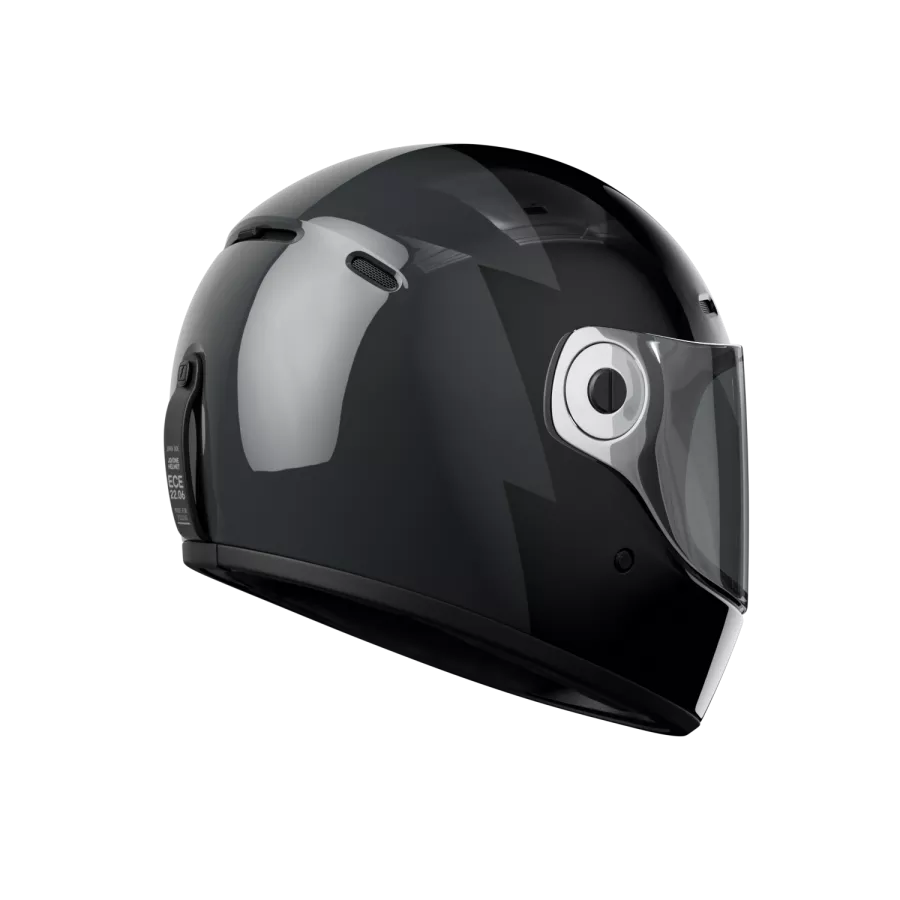 JOHN DOE JD/ONE SIGNATURE Integralhelm (ECE 22-06) - Schwarz-Grau